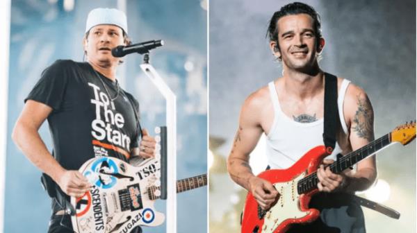 Tom DeLo<em></em>nge Matty Healy