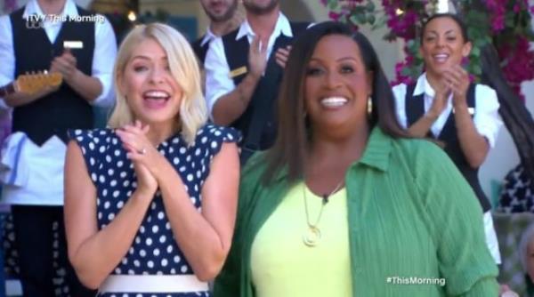 Holly Willoughby and Alison Hammond on return to This Morning 