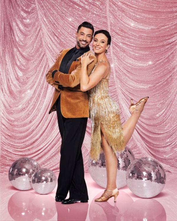 Giovanni Pernice and Amanda Abbington.