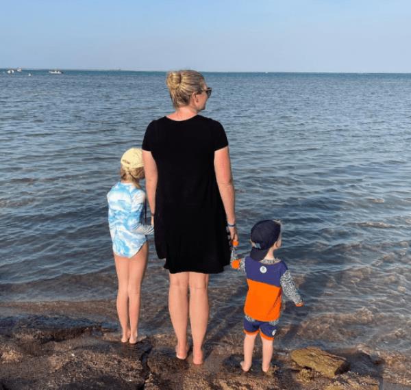 Rebecca is mum to two kids and is currently expecting her third (Picture: Rebecca Adlington/ Instagram)