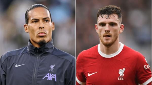 Virgil Van Dijk Andy Robertson