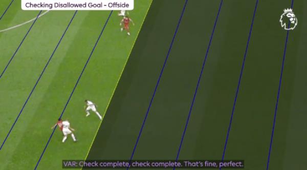 Liverpool's Luis Diaz wro<em></em>ngly flagged as offside vs Tottenham