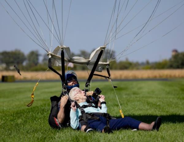 Dorothy Hoffner came in for a landing in Ottawa, which is a<em></em>bout 80 miles southwest of Chicago