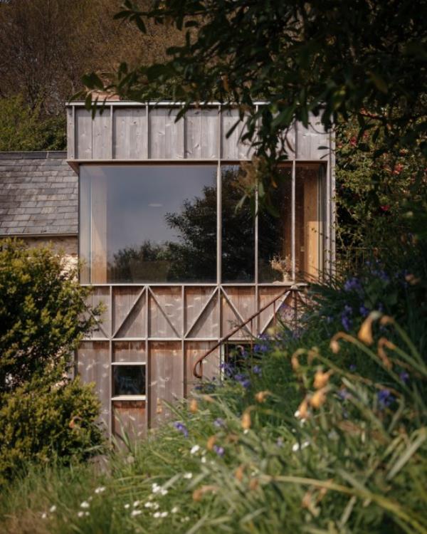 House of Sand is an extension on a 100-year-old cottage