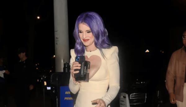 Kelly Osbourne channels chic rockstar bride for 39th birthday bash