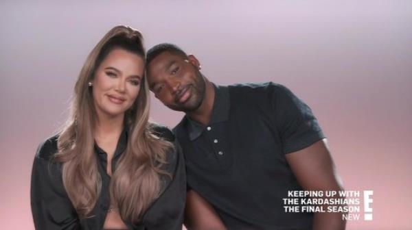 Tristan Thompson and Khloe Kardashian 