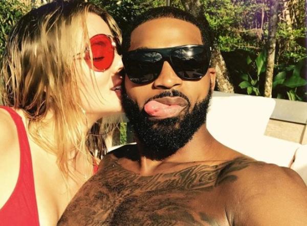 Khloe Kardashian and Tristan Thompson