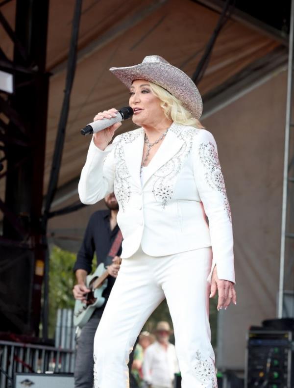 AUSTIN, TEXAS - OCTOBER 07: Tanya Tucker performs in co<em></em>ncert during day two of the 2023 Austin City Limits Music Festival - Weekend One at Zilker Park on October 07, 2023 in Austin, Texas. (Photo by Gary Miller/Getty Images)