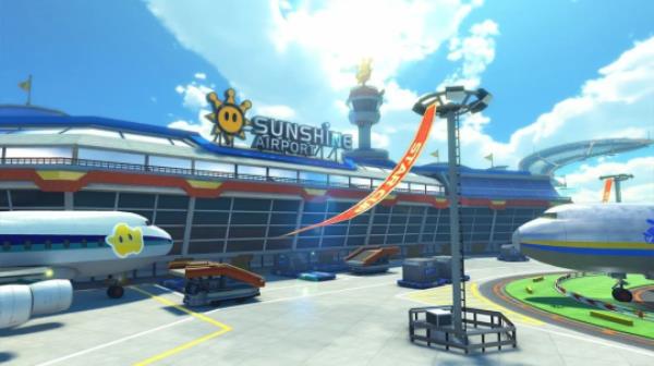 Sunshine Airport, Mario Kart 