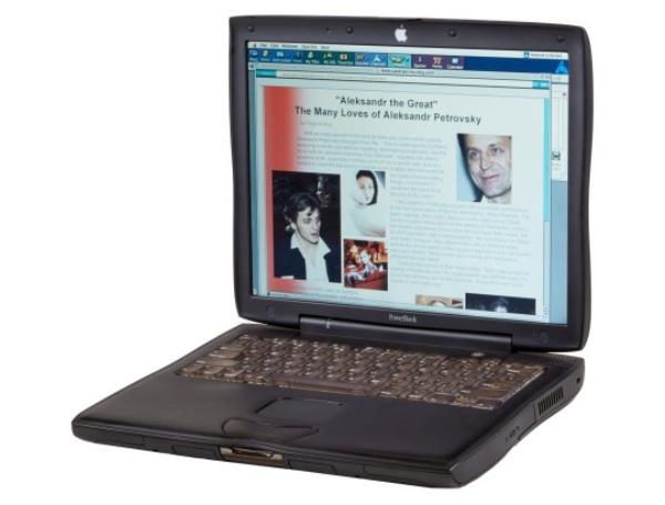 The Apple PowerBook G3 laptop used by Carrie