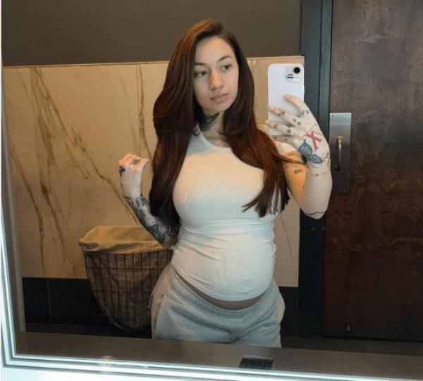 Danielle Bregoli aka Bhad Bhabie bump photos