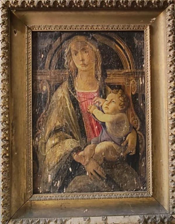 A painting by Italian Renaissance artist Sandro Botticelli, believed to be worth approximately ￡85 million 